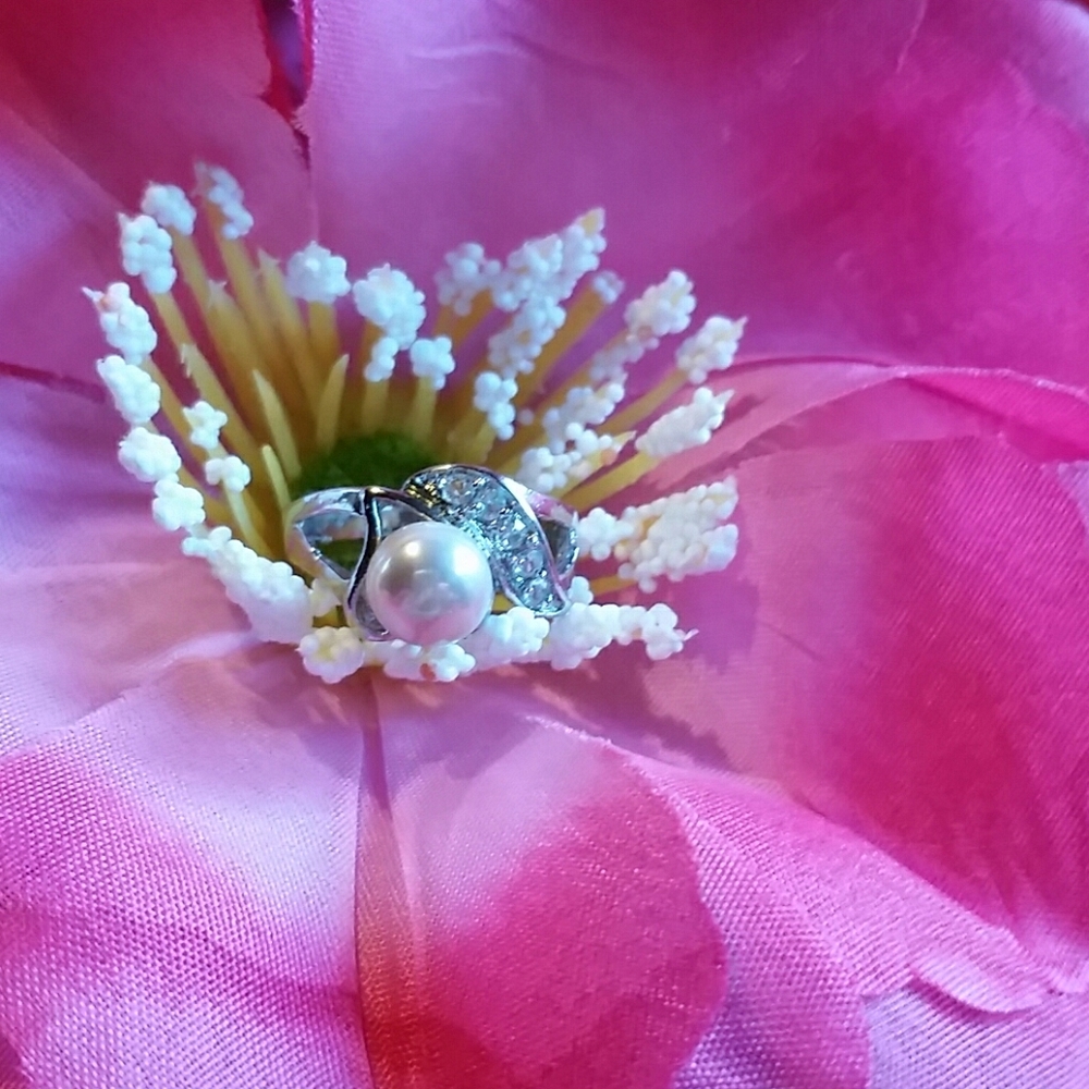 NEW FRESH WATER PERL RING - Picture 2 of 3